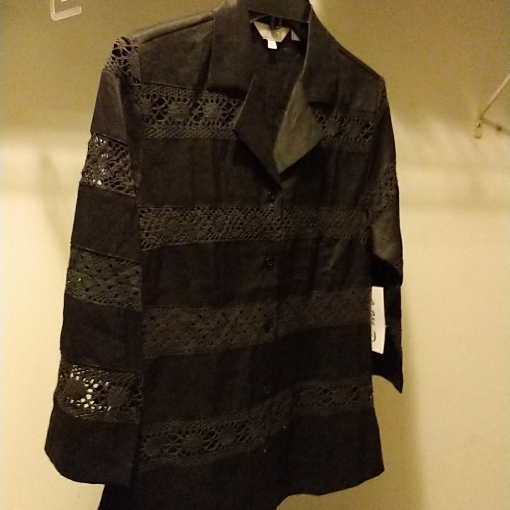 J.M.P. black blouse